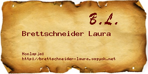 Brettschneider Laura névjegykártya